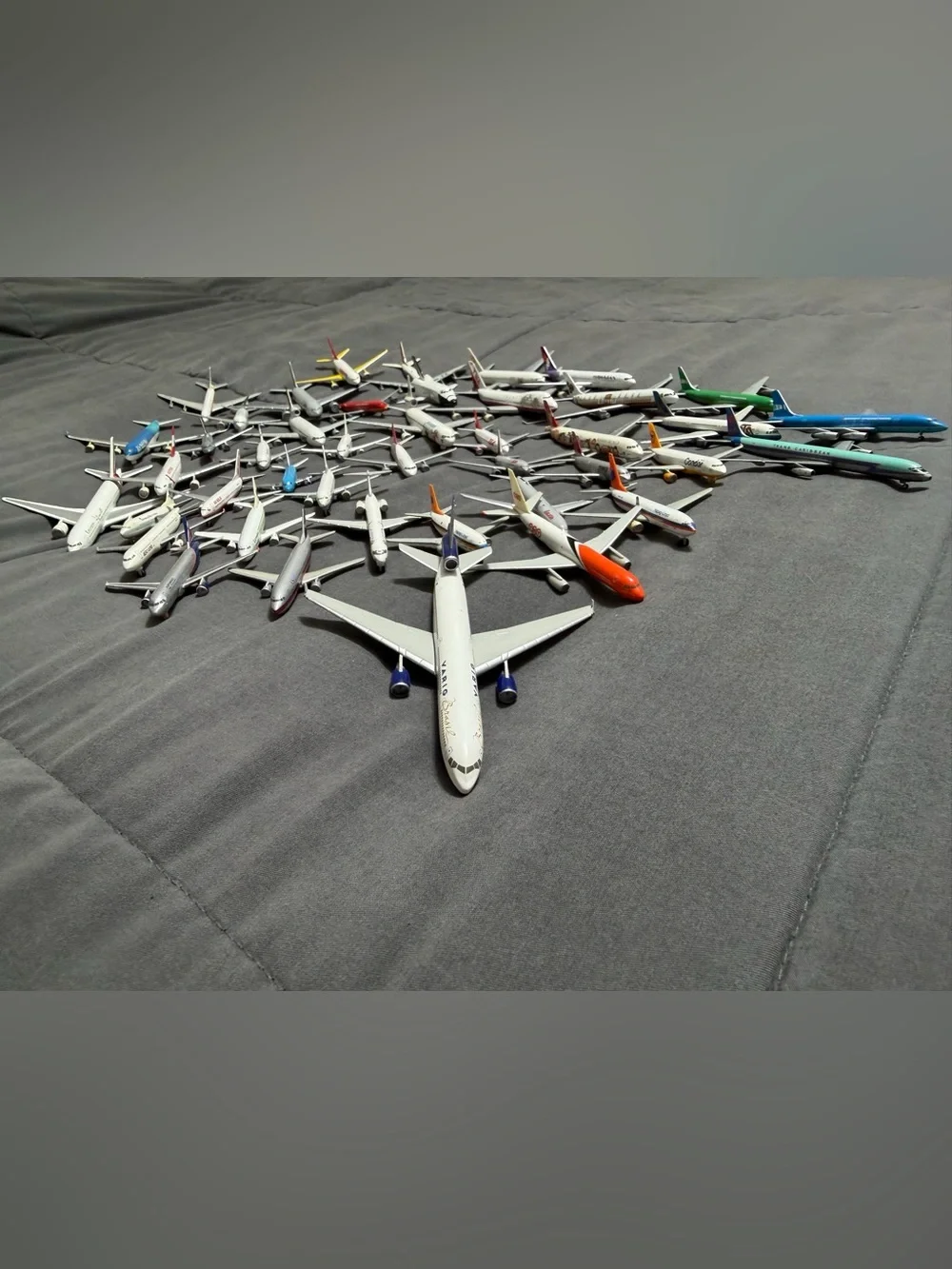 Herpa Wings 1:500 - Mega lot Bundle - 50 aircrafts Commercial and Regional Fleet